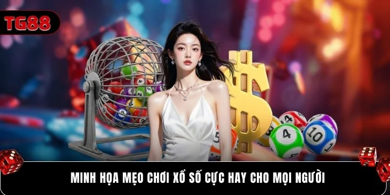 Minh họa mẹo chơi xổ số cực hay cho mọi người