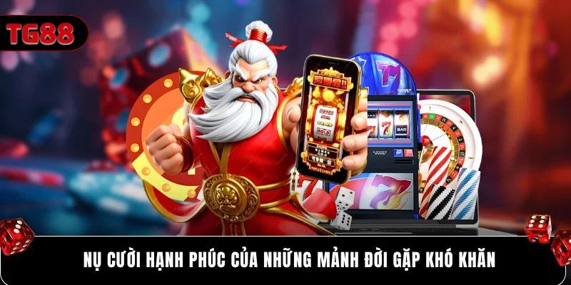 Nụ cười hạnh phúc của những mảnh đời gặp khó khăn